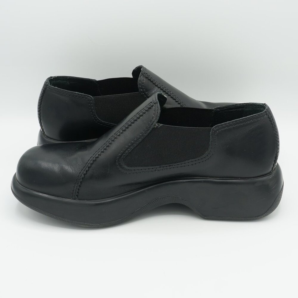 Dansko Stretch Loafers Women's Black Leather Slip-On Comfort Work Shoes Size 39 - Picture 5 of 10